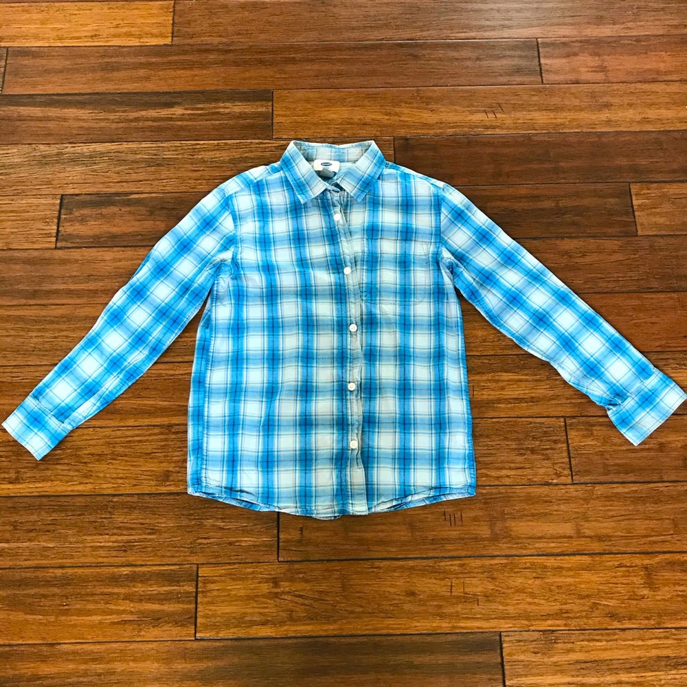 Boys flannel long sleeve (old navy)